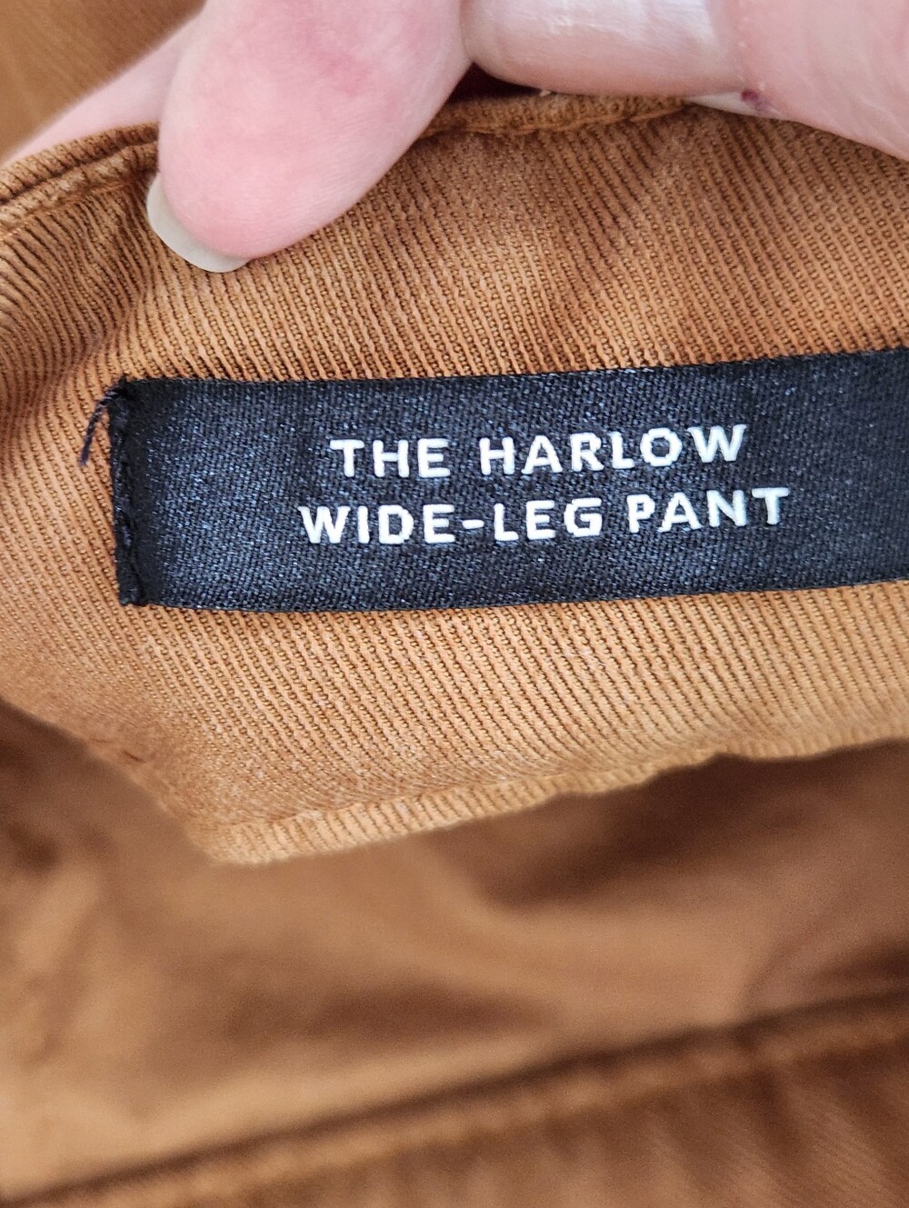 Madewell Harlow Wide-Leg High-Waist Pants in Brown 4P - Picture 5 of 14